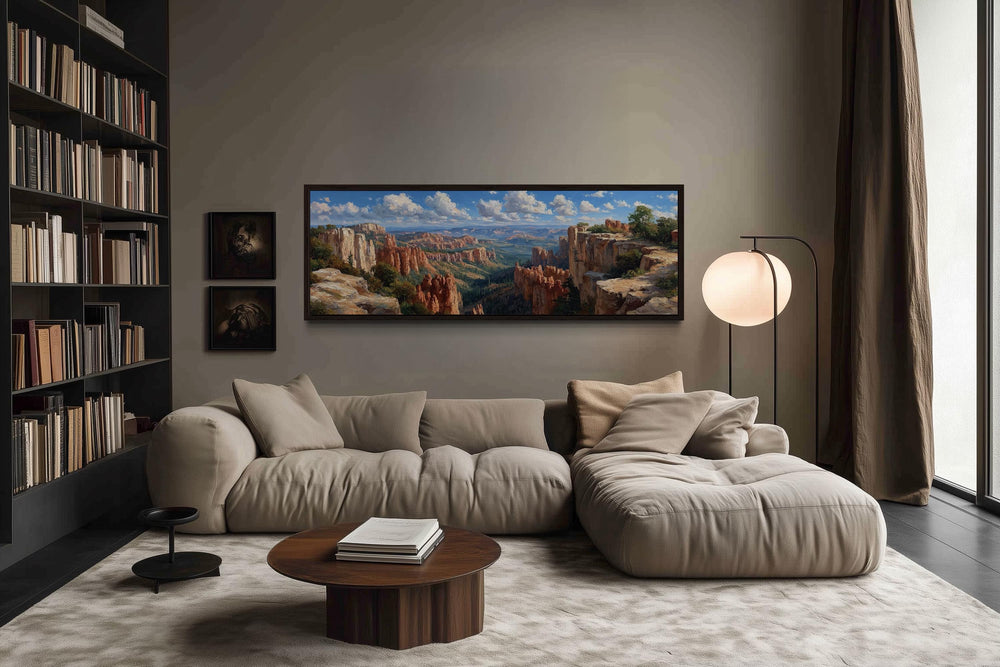 Bryce Canyon National Park Long Horizontal Canvas Wall Art