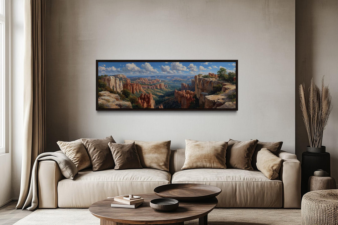 Bryce Canyon National Park Long Horizontal Canvas Wall Art