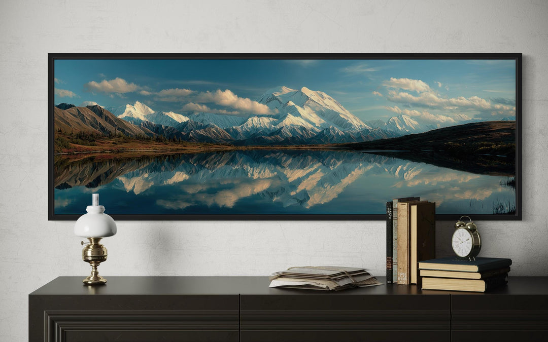Denali National Park Wonder Lake Long Horizontal Wall Art