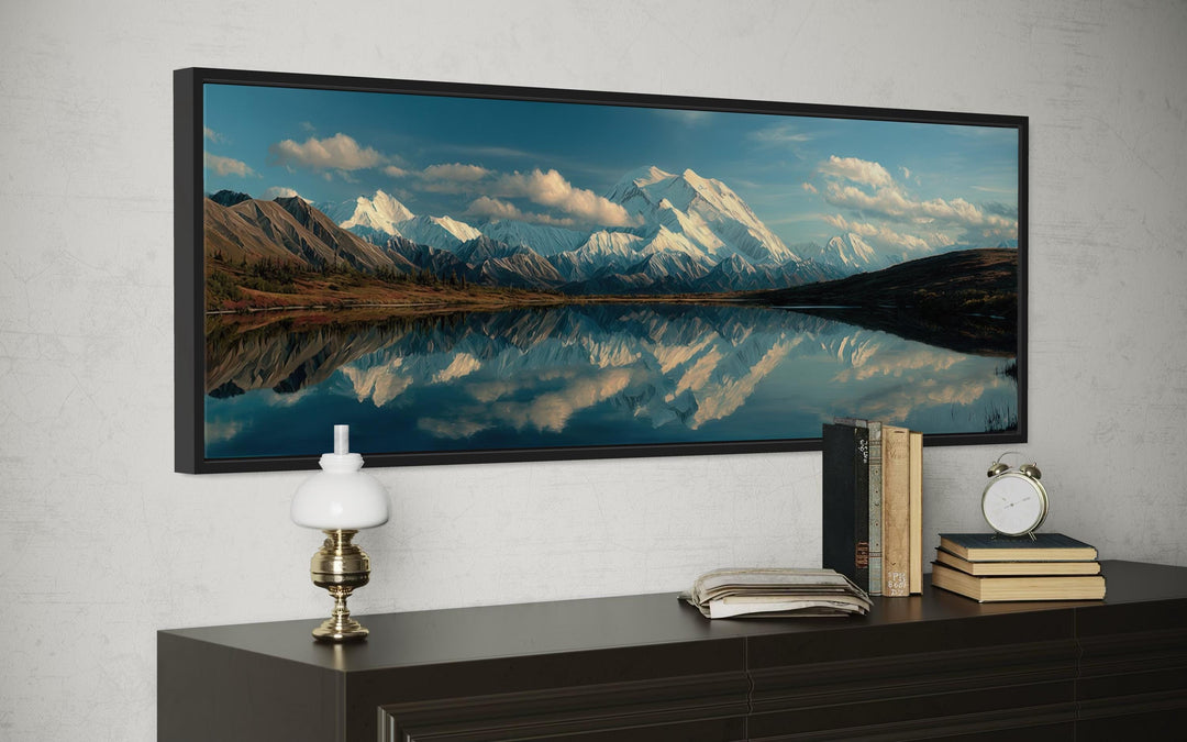 Denali National Park Wonder Lake Long Horizontal Wall Art