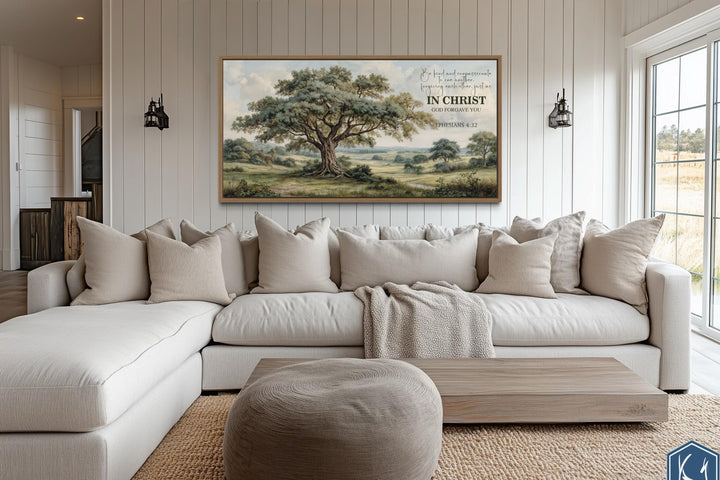 Ephesians 4:32 Bible Verse Christian Scripture Canvas Wall Art