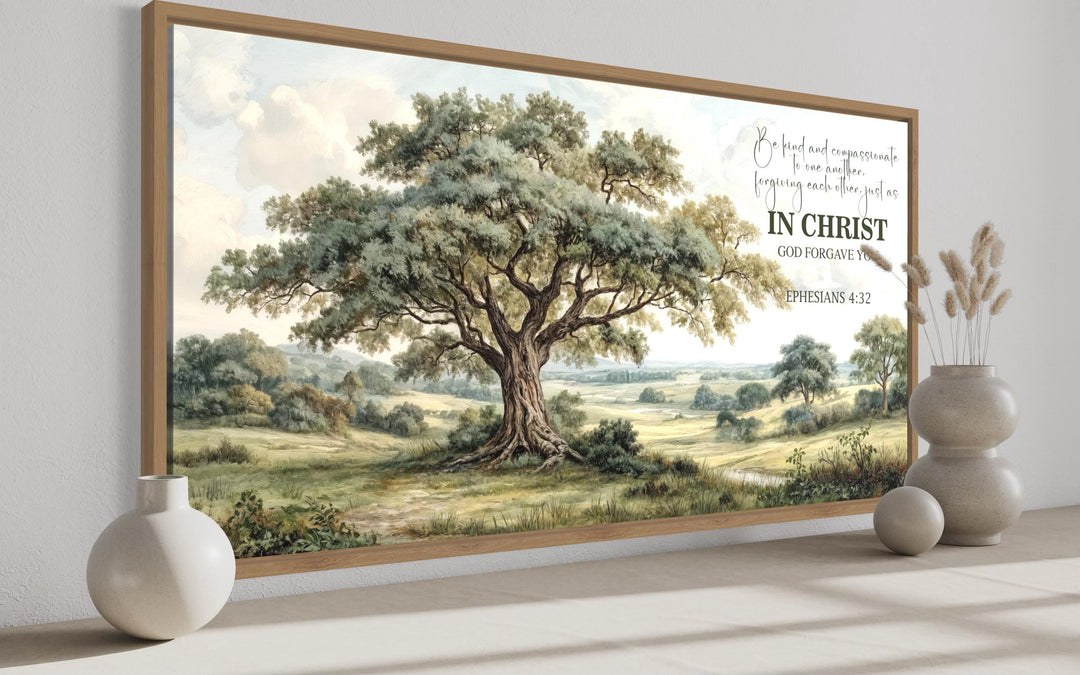 Ephesians 4:32 Bible Verse Christian Scripture Canvas Wall Art