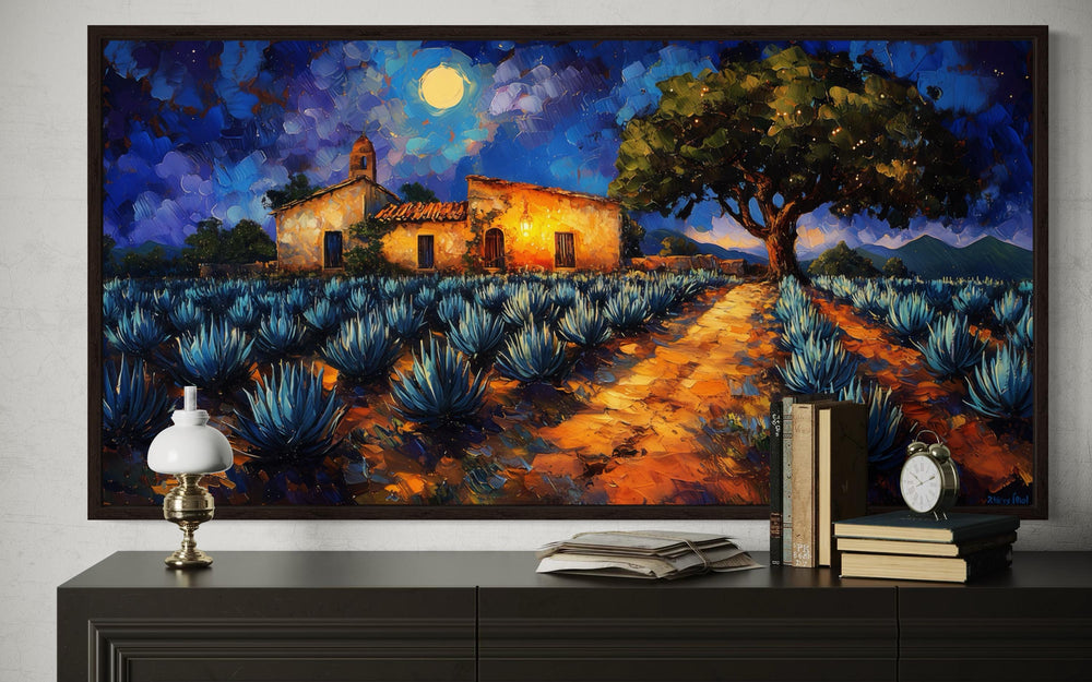 Mexican Agave Field Canvas Wall Art