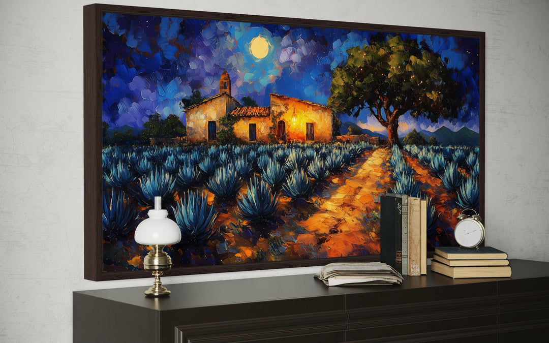 Mexican Agave Field Canvas Wall Art