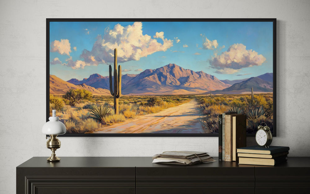 Southwestern Desert Landscape Canvas Wall Art