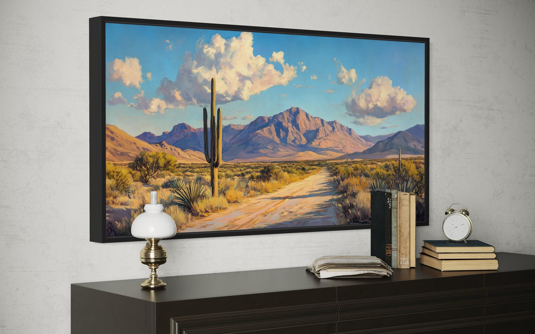 Southwestern Desert Landscape Canvas Wall Art