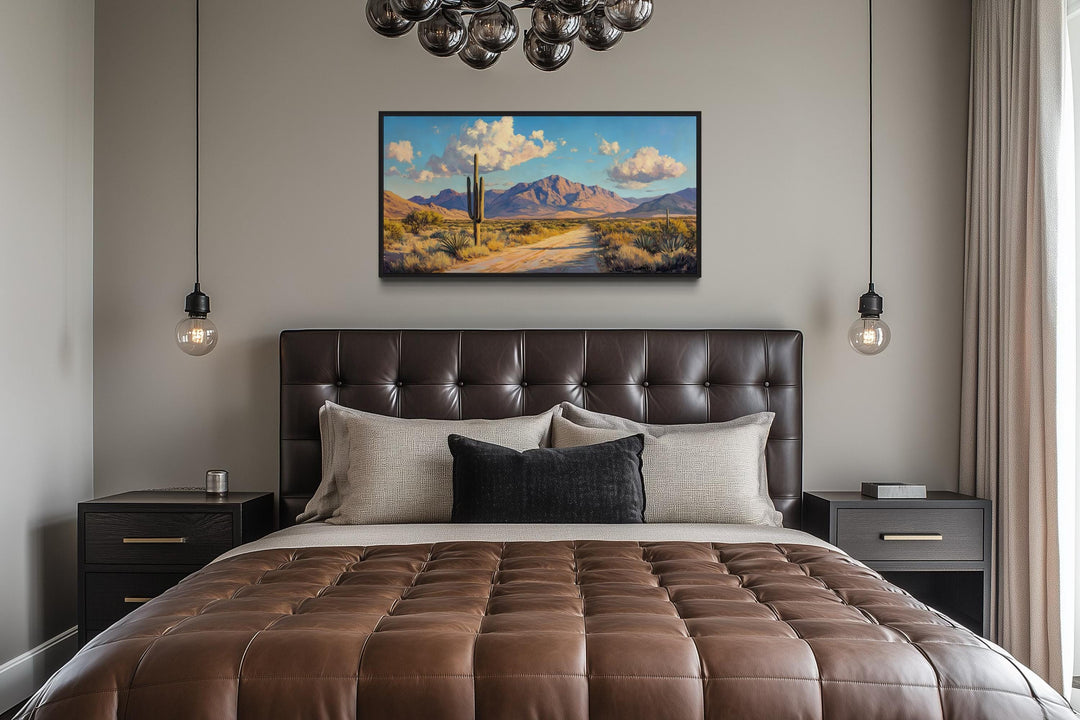 Southwestern Desert Landscape Canvas Wall Art