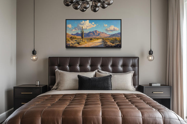 Southwestern Desert Landscape Canvas Wall Art