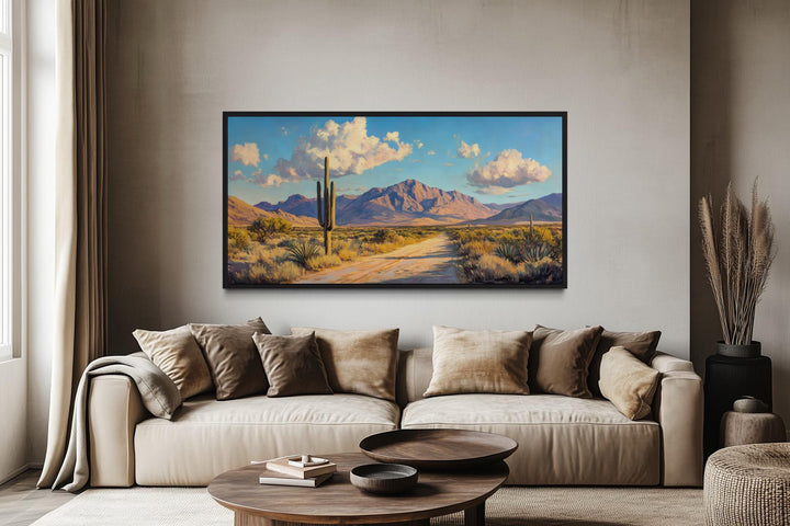 Southwestern Desert Landscape Canvas Wall Art