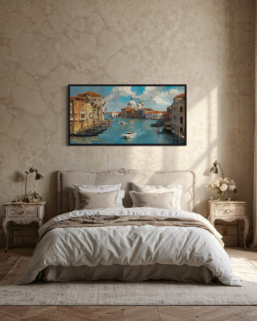 Venice Italy Grand Canal Framed Canvas Wall Art