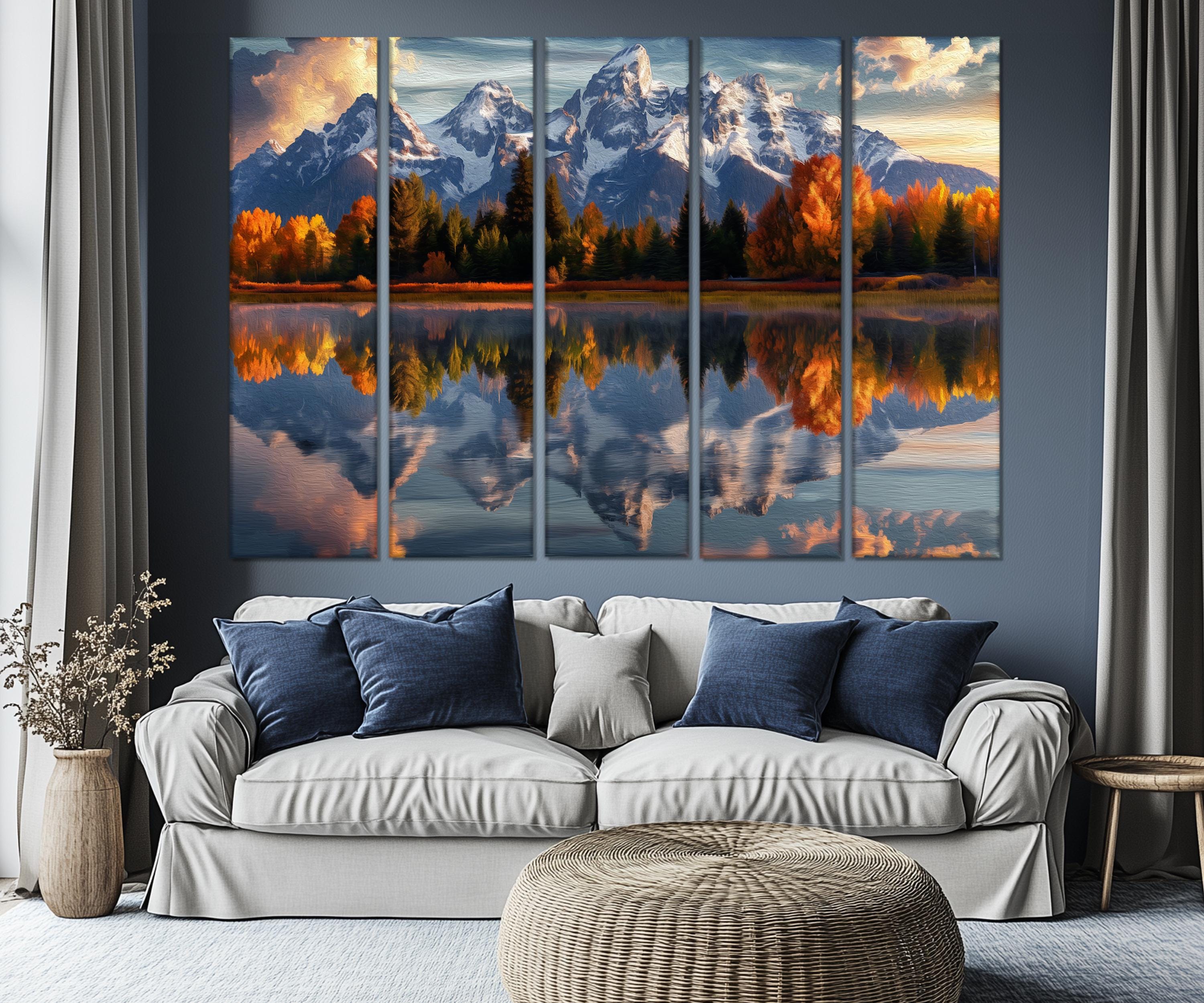 2024 Mountains Wall Art Canvas - MWA-013