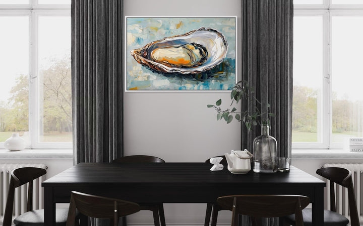 Abstract Oyster Canvas Wall Art