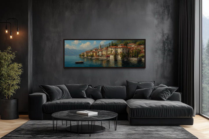 Bellagio Lake Como Long Horizontal Wall Art