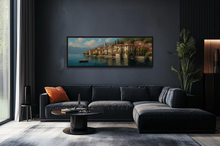 Bellagio Lake Como Long Horizontal Wall Art