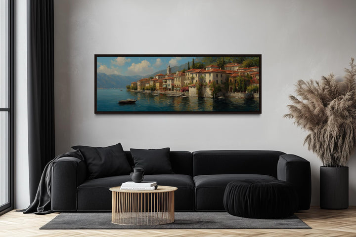 Bellagio Lake Como Long Horizontal Wall Art