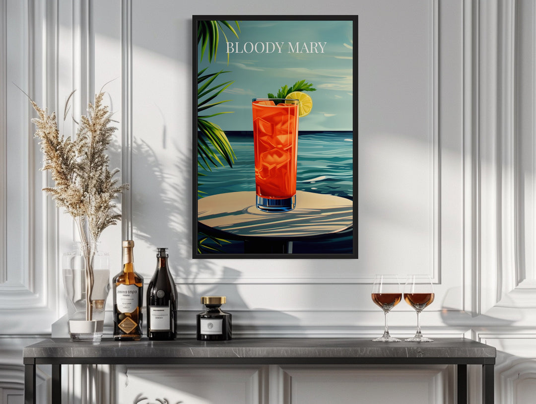 Bloody Mary Cocktail Art Print