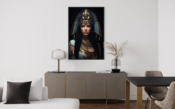 Cleopatra Queen of Egypt Framed Canvas Wall Art