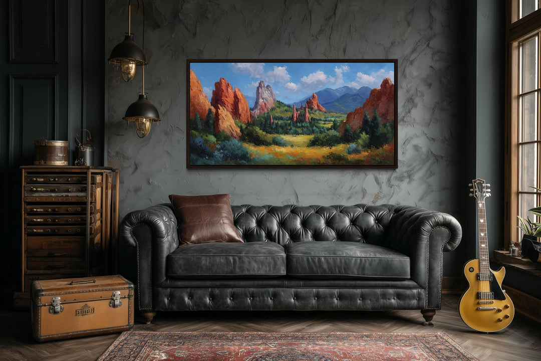 Colorado Garden of the Gods Canvas Wall Art