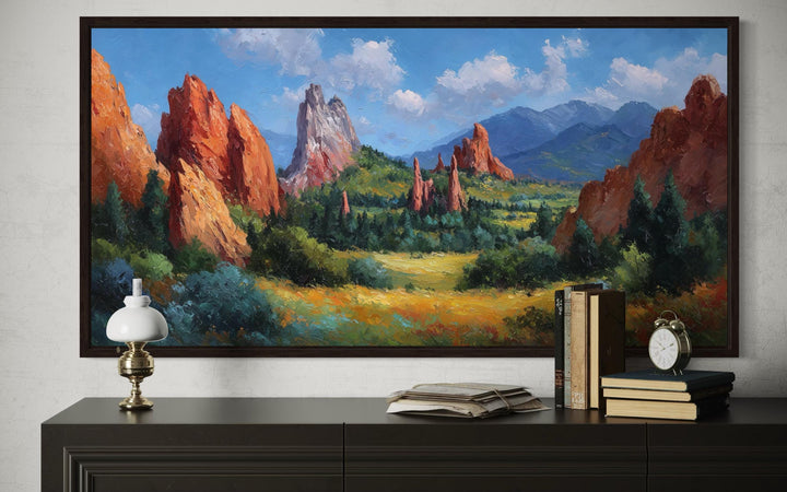 Colorado Garden of the Gods Canvas Wall Art