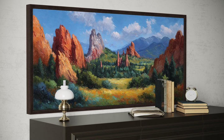 Colorado Garden of the Gods Canvas Wall Art