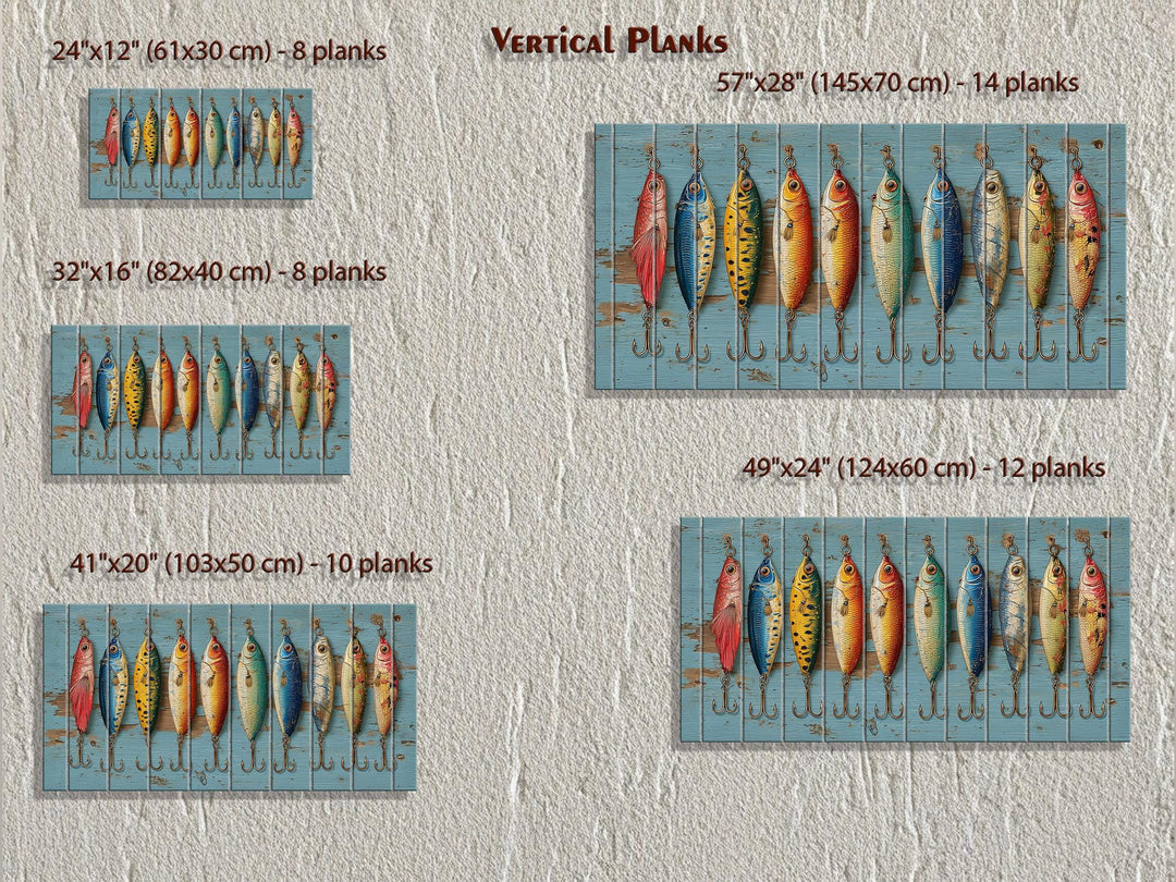 1948 leurres de pêche gribouillage en bois Dipsy Doodle