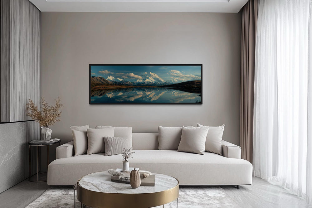 Denali National Park Wonder Lake Long Horizontal Wall Art