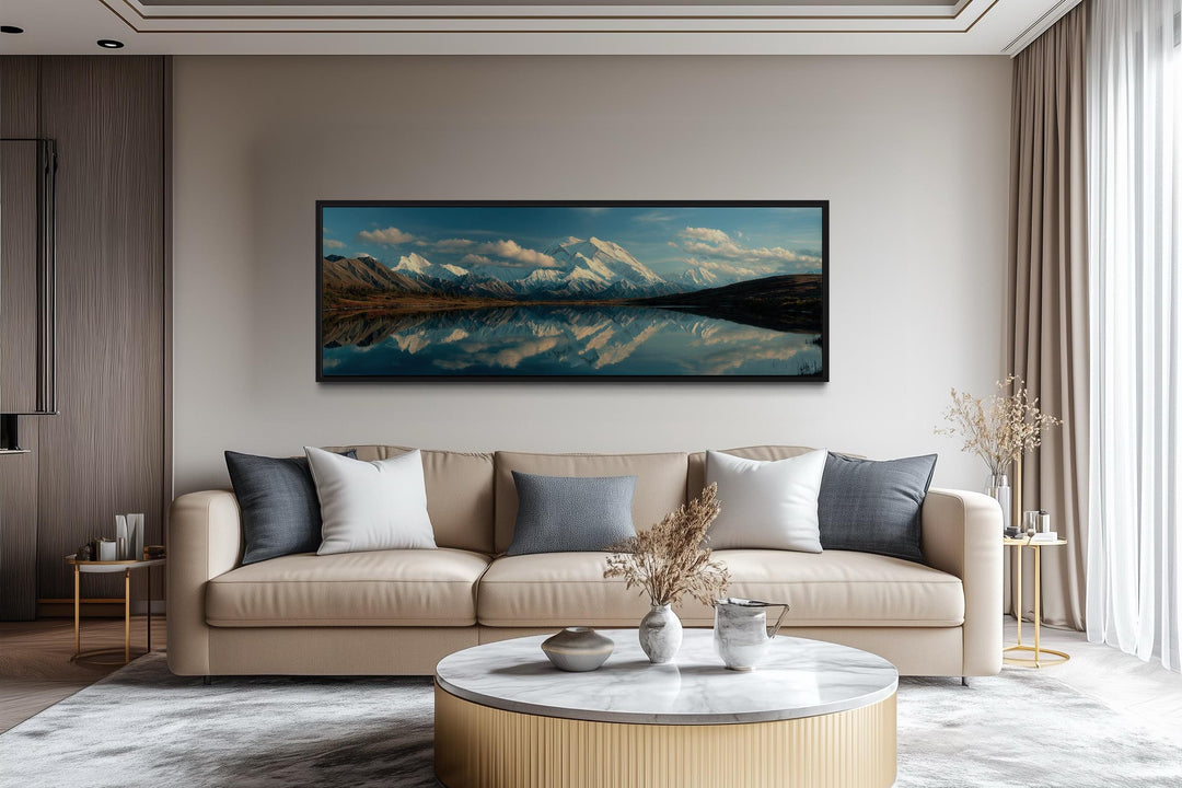 Denali National Park Wonder Lake Long Horizontal Wall Art
