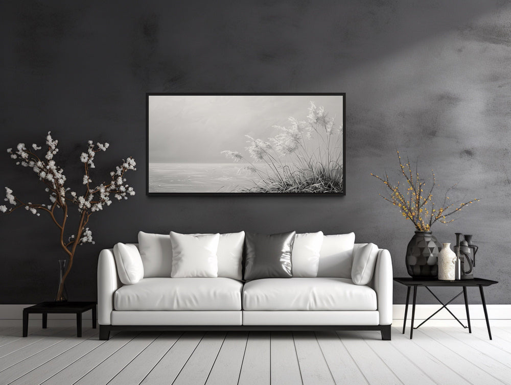 mixing large art with mirrors