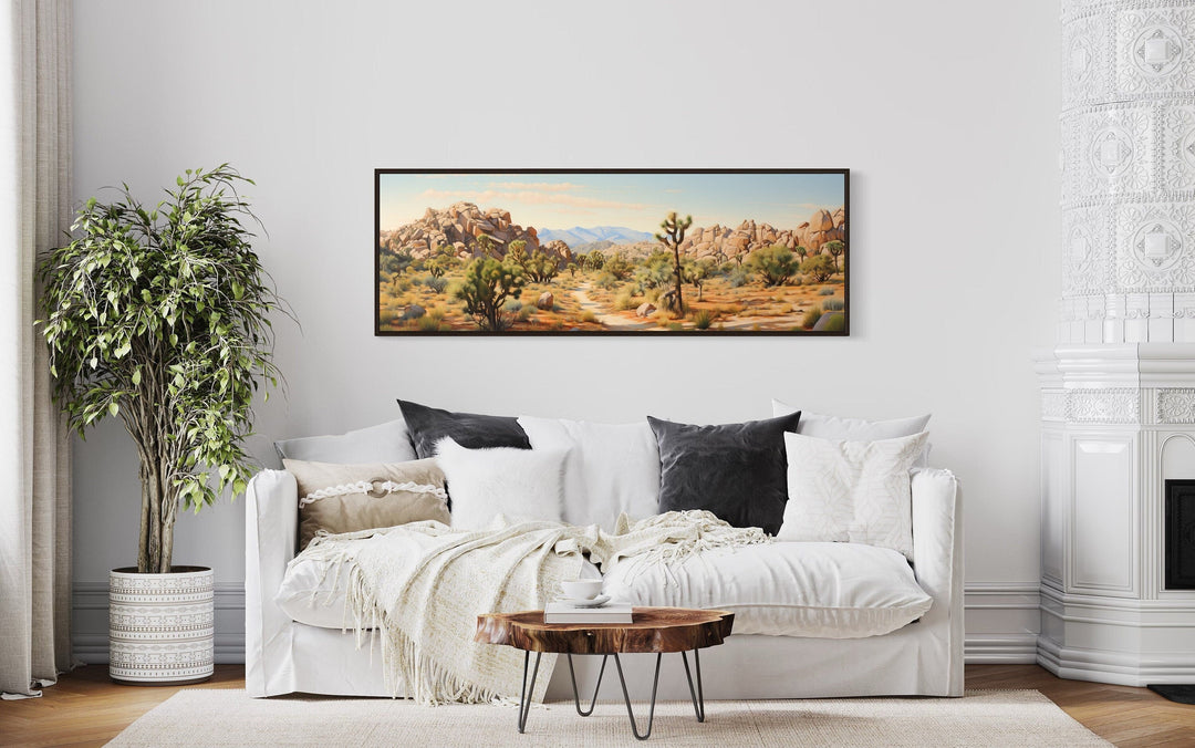 Joshua Tree National Park Horizontal Canvas Wall Art