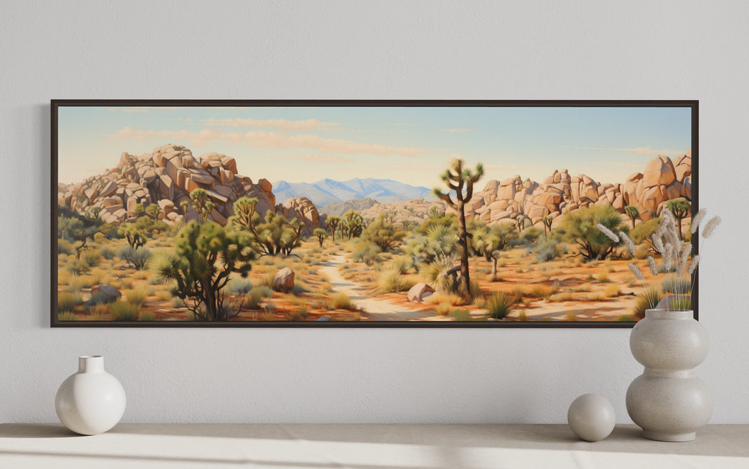 Joshua Tree National Park Horizontal Canvas Wall Art