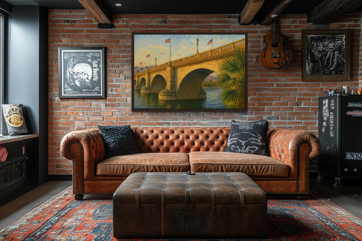 London Bridge Lake Havasu Canvas Wall Art