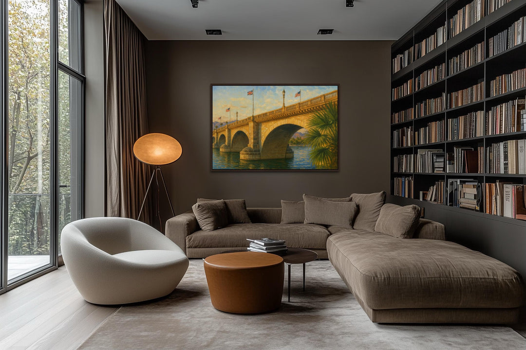 London Bridge Lake Havasu Canvas Wall Art