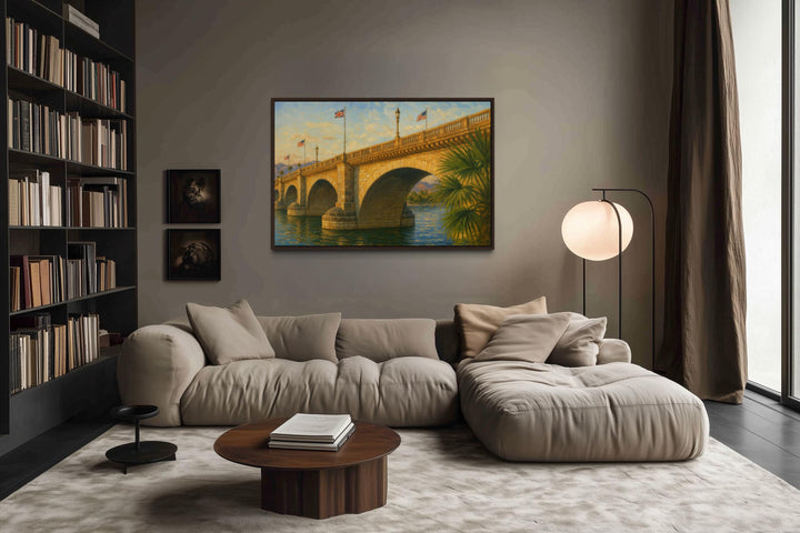 London Bridge Lake Havasu Canvas Wall Art