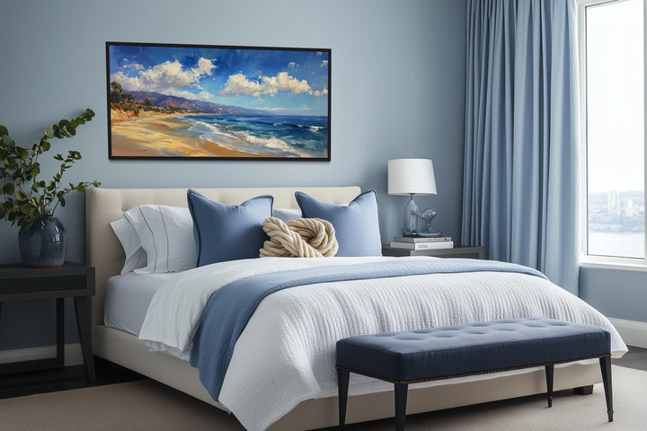 Malibu Coast Framed Canvas Wall Art