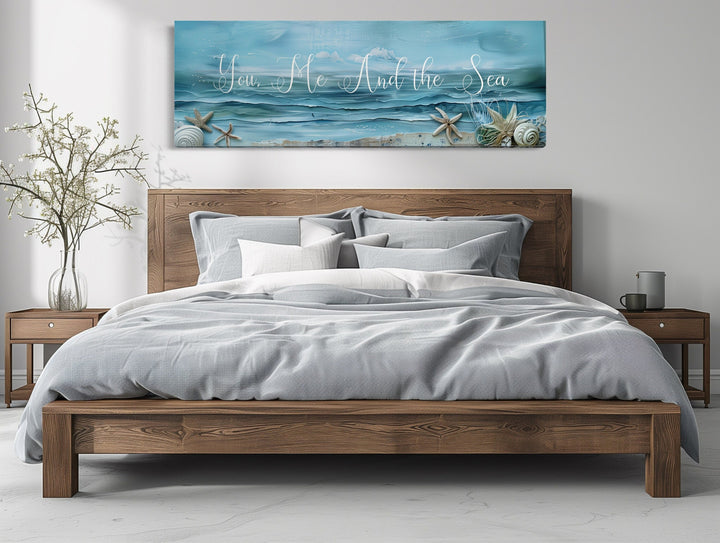 Wall Art For Bedroom - Master Bedroom Beach House You Me And The Sea Wall Art