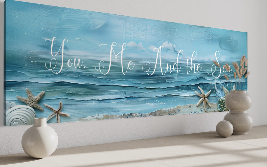 Wall Art For Bedroom - Master Bedroom Beach House You Me And The Sea Wall Art