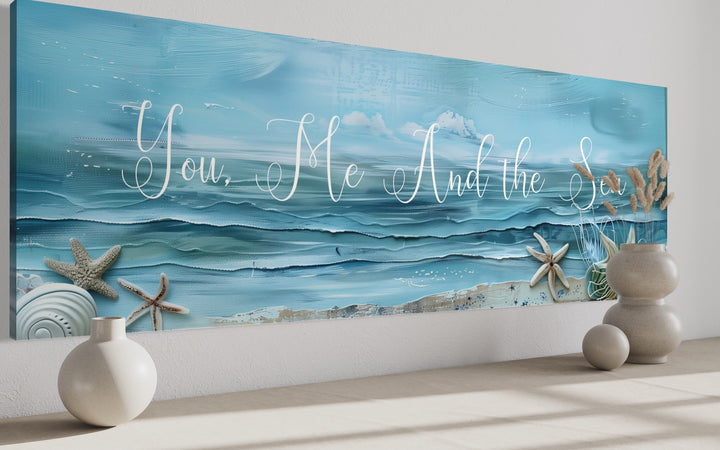 Master Bedroom Beach House You Me And The Sea Wall Art