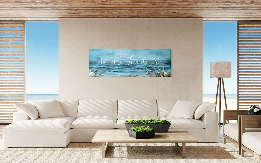 Master Bedroom Beach House You Me And The Sea Wall Art