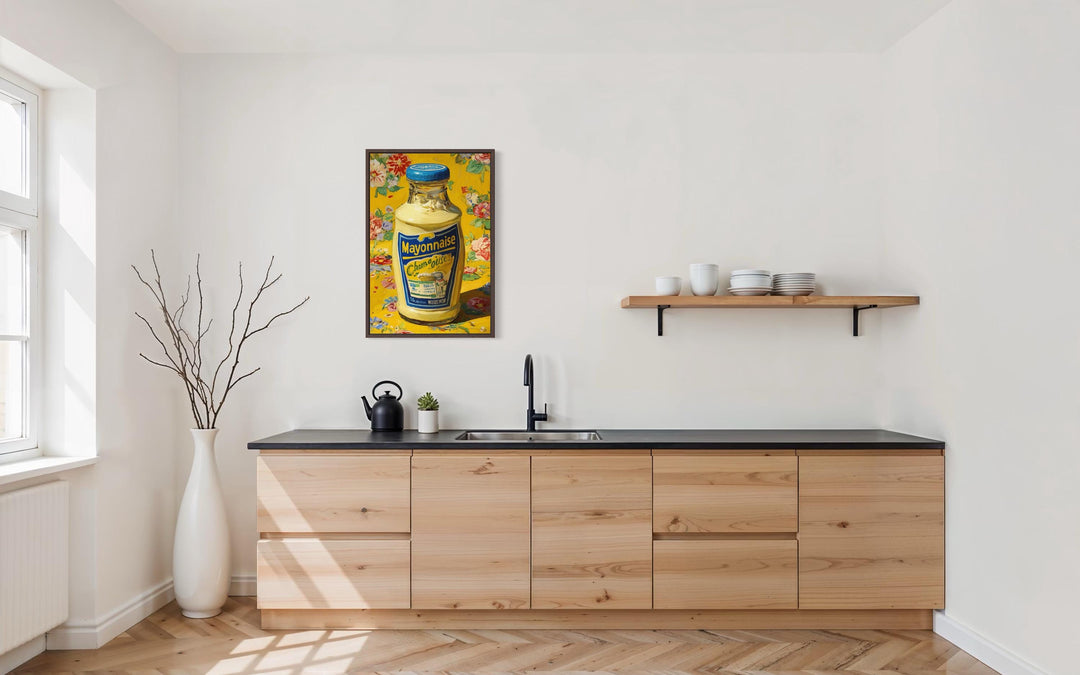 Mayonnaise Canvas Wall Art