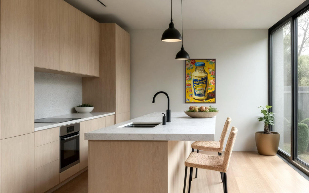 Mayonnaise Canvas Wall Art