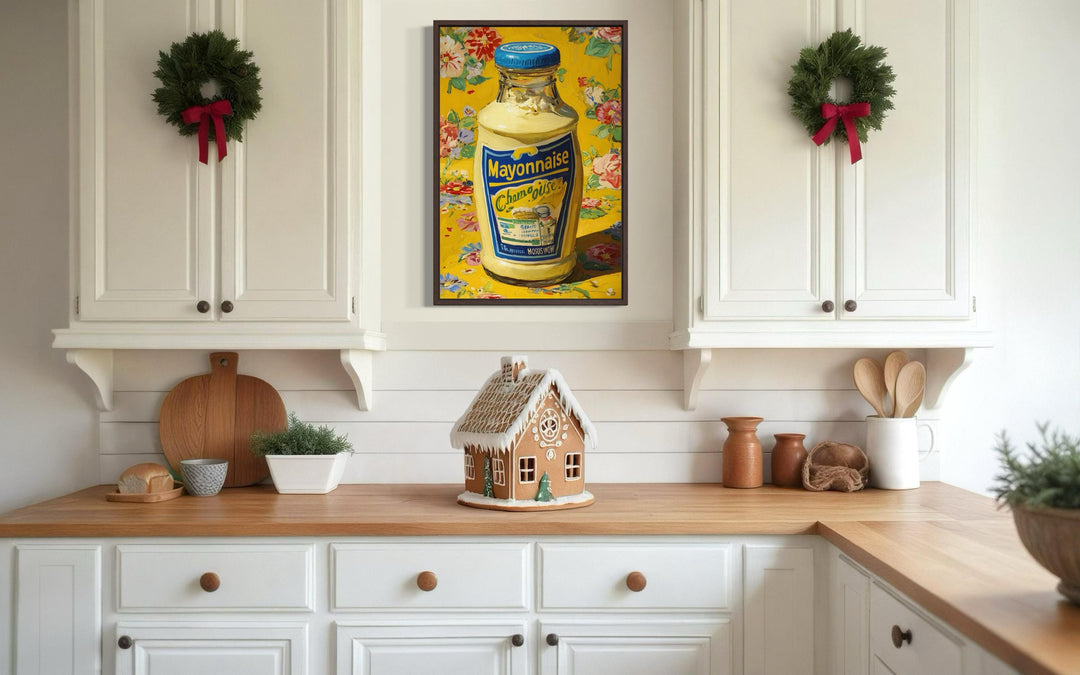 Mayonnaise Canvas Wall Art