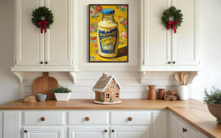 Mayonnaise Canvas Wall Art