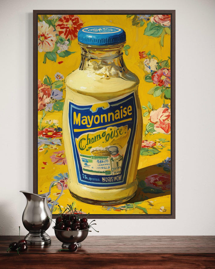Mayonnaise Canvas Wall Art