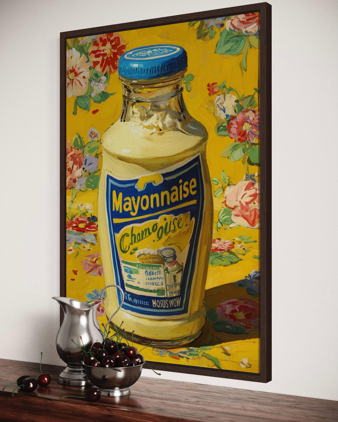 Mayonnaise Canvas Wall Art