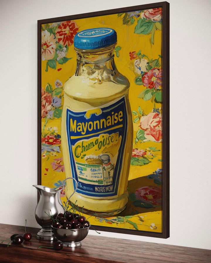 Mayonnaise Canvas Wall Art