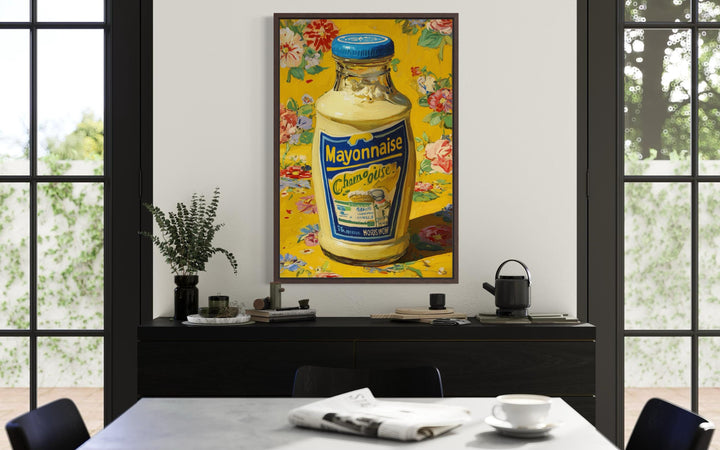 Mayonnaise Canvas Wall Art