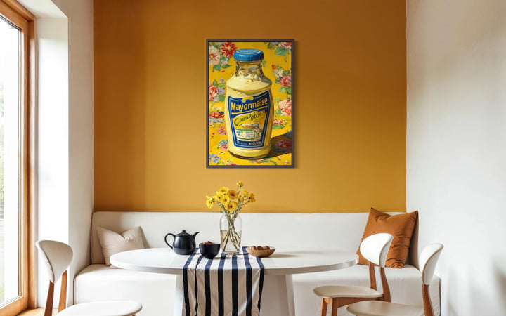 Mayonnaise Canvas Wall Art