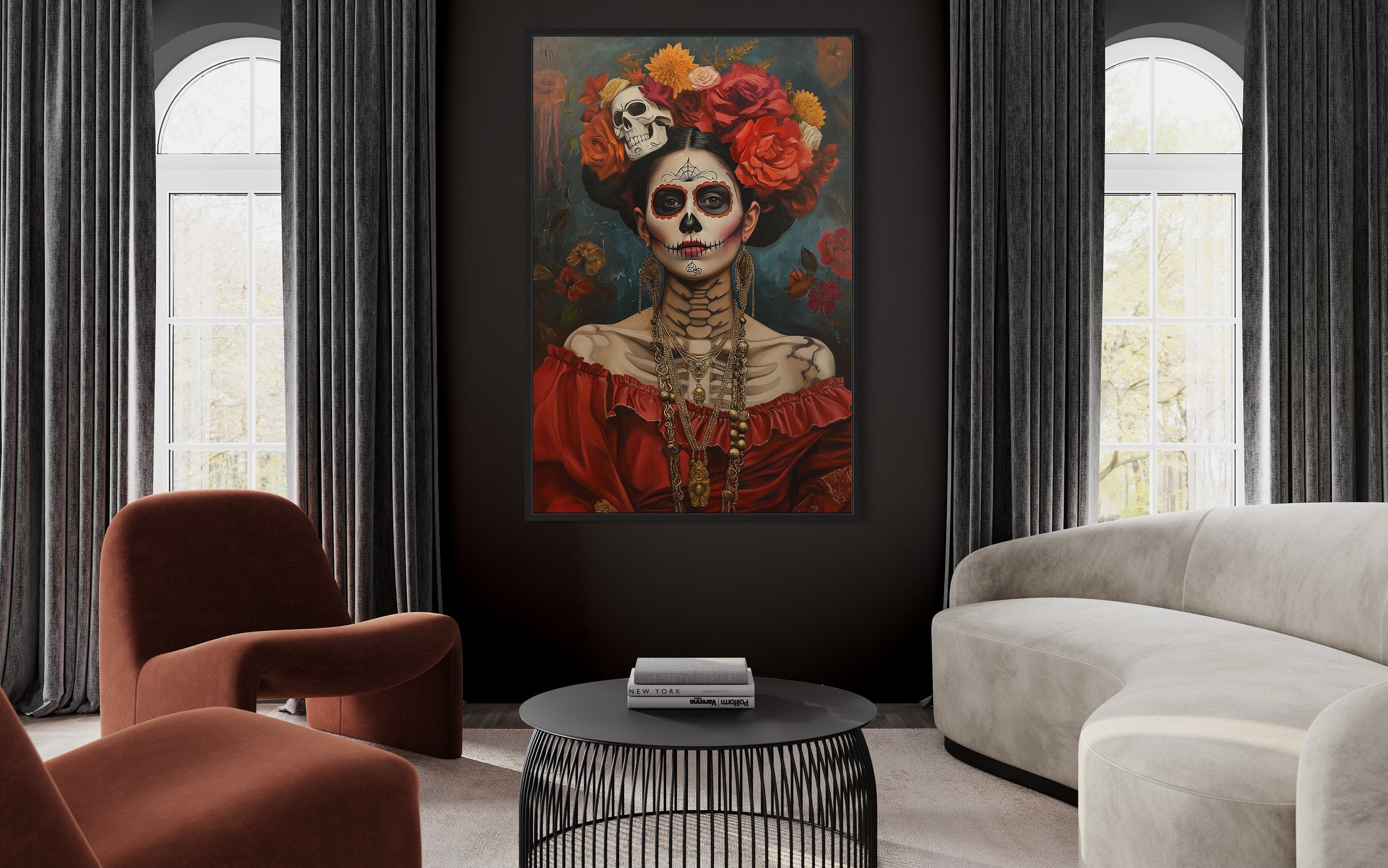 Mexican Painted Woman Wall orders Tapestry