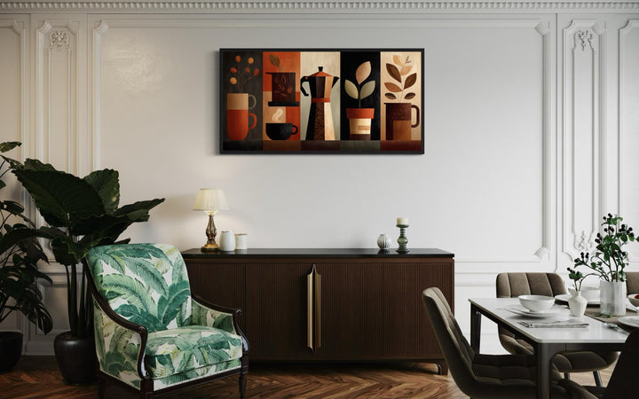 Mid Century Modern Coffee Wall Art