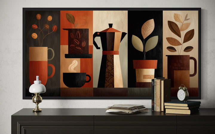 Mid Century Modern Coffee Wall Art
